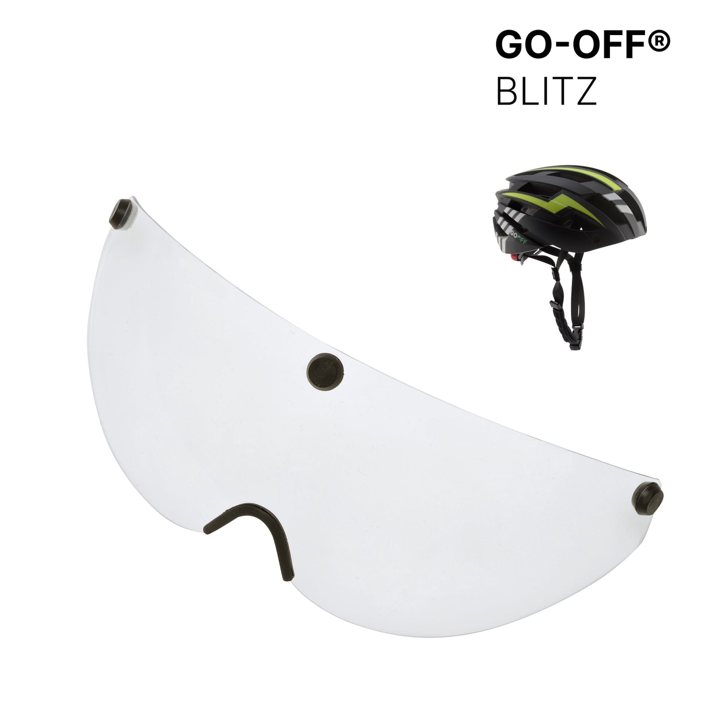BLITZ transparent visor
