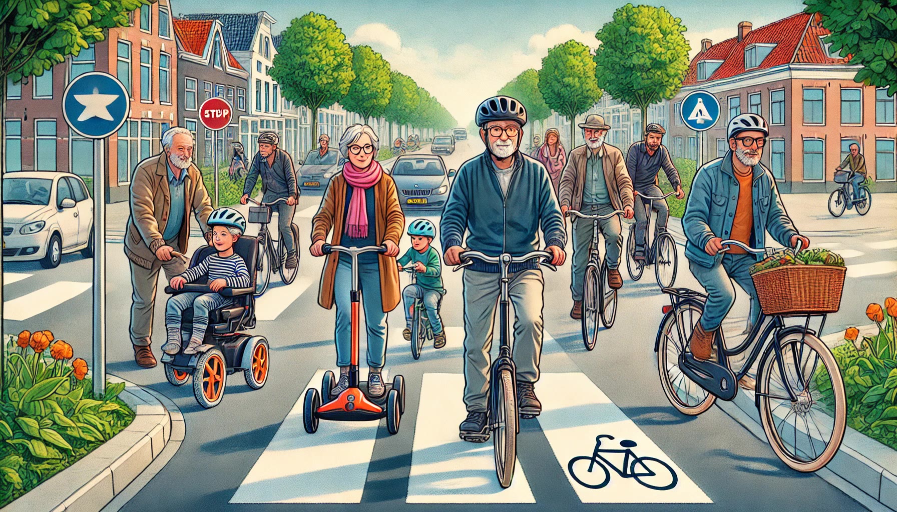 70% van de ernstige gewonden zijn fietsers