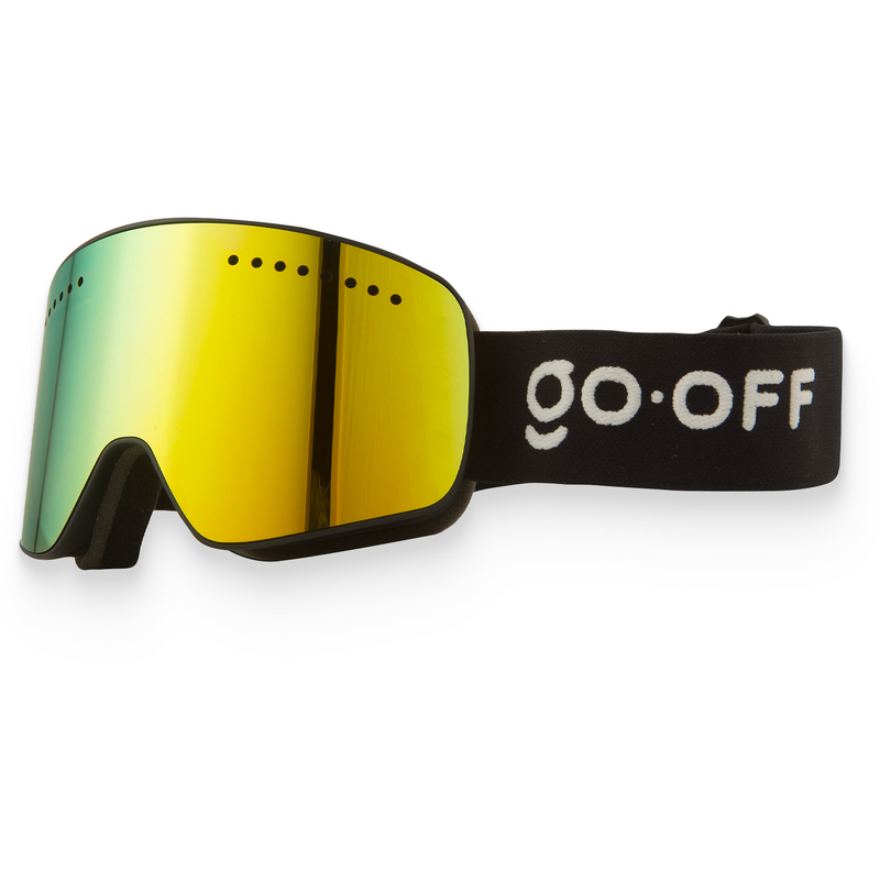 GO-OFF MAGNET Ski & Snowboard Goggles - Magnetic Lenses
