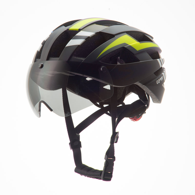 GO-OFF BLITZ Bike Helmet - Lightweight with Visors