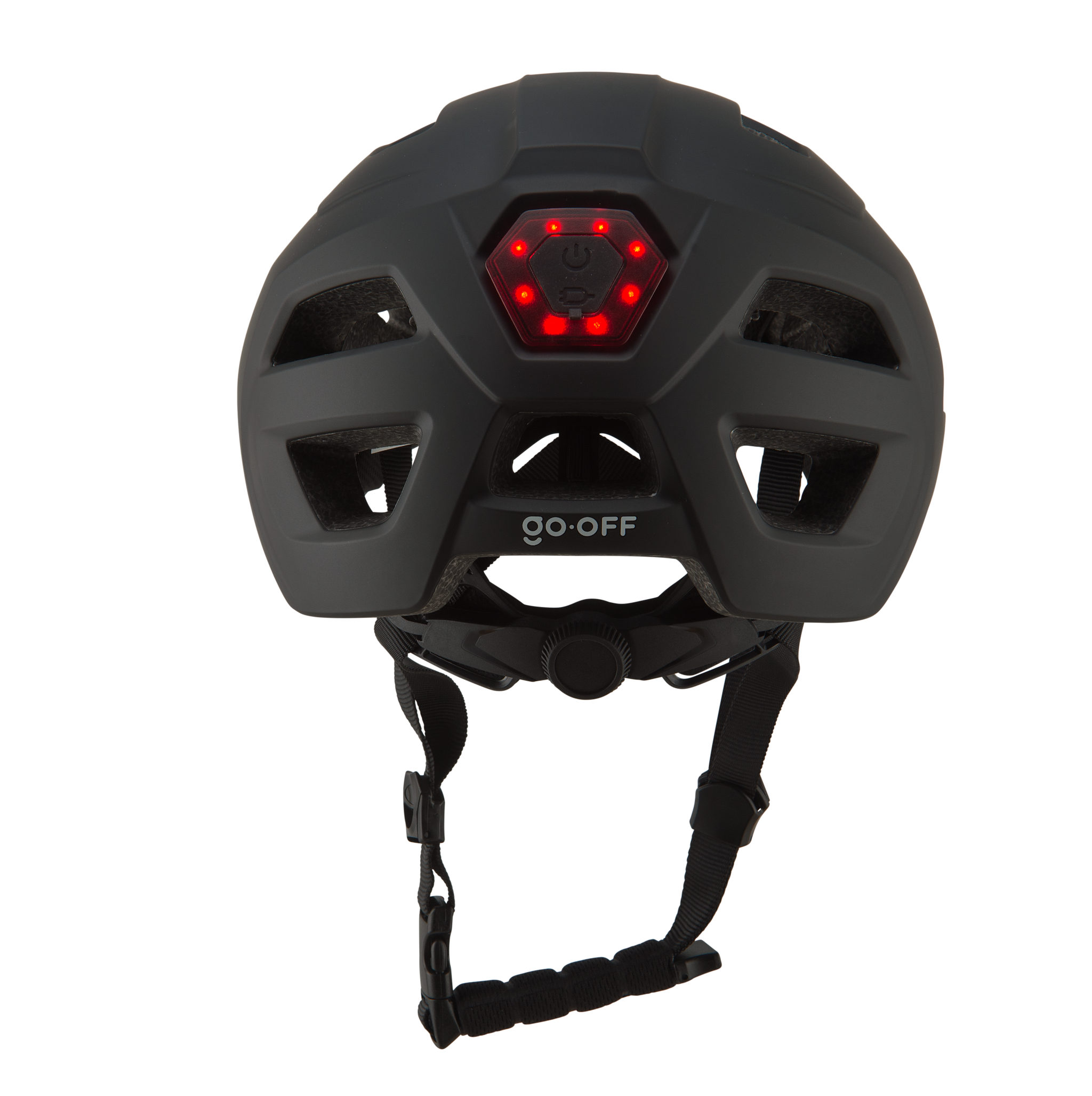 Casque de vélo RIDER avec éclairage avant et arrière