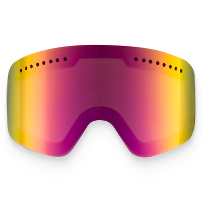 GO-OFF Magnet Lens Purple - Ski & Snowboard Replacement Lens