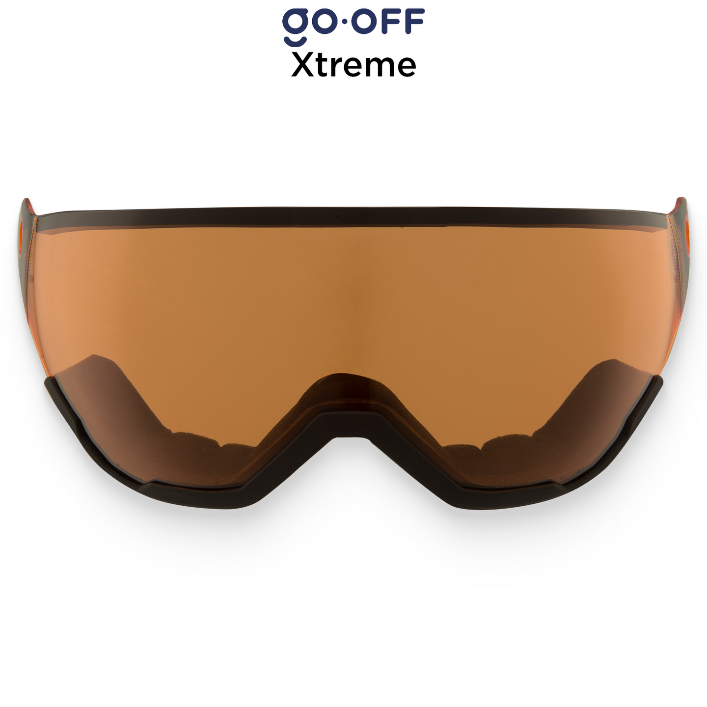 Visière XTREME orange 55 % VLT (conditions de brouillard et de neige)