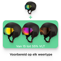 Visière XTREME 35-45% VLT (partiellement nuageux et ensoleillé)