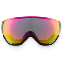 GO-OFF Xtreme skihelm - set van 3 vizieren voor alle weersomstandigheden en zon