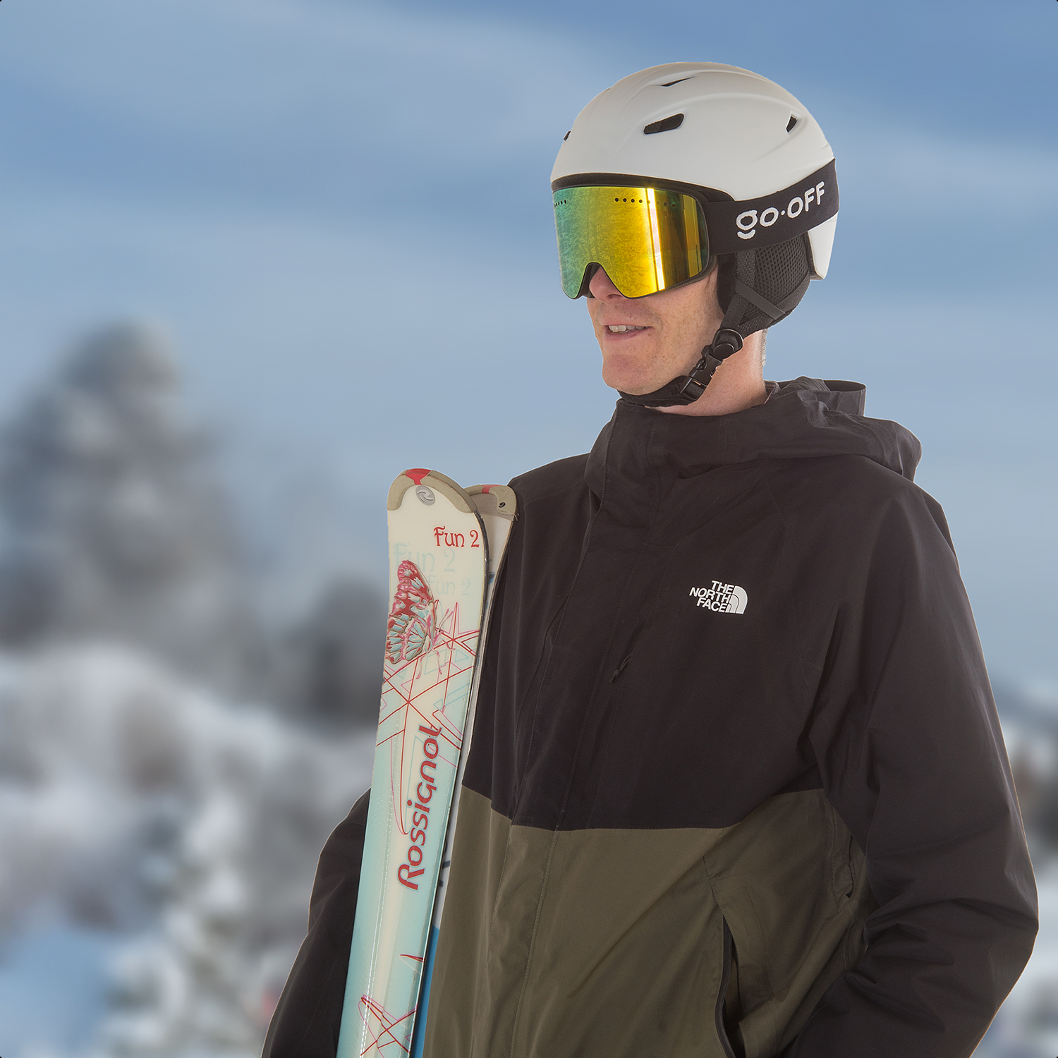 MAGNET Skibrille - Wechselgläser
