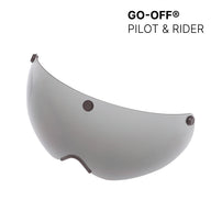 PILOT &amp; RIDER Visier, magnetisch und leicht verdunkelnd