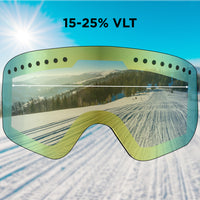MAGNET Skibrille - Wechselgläser