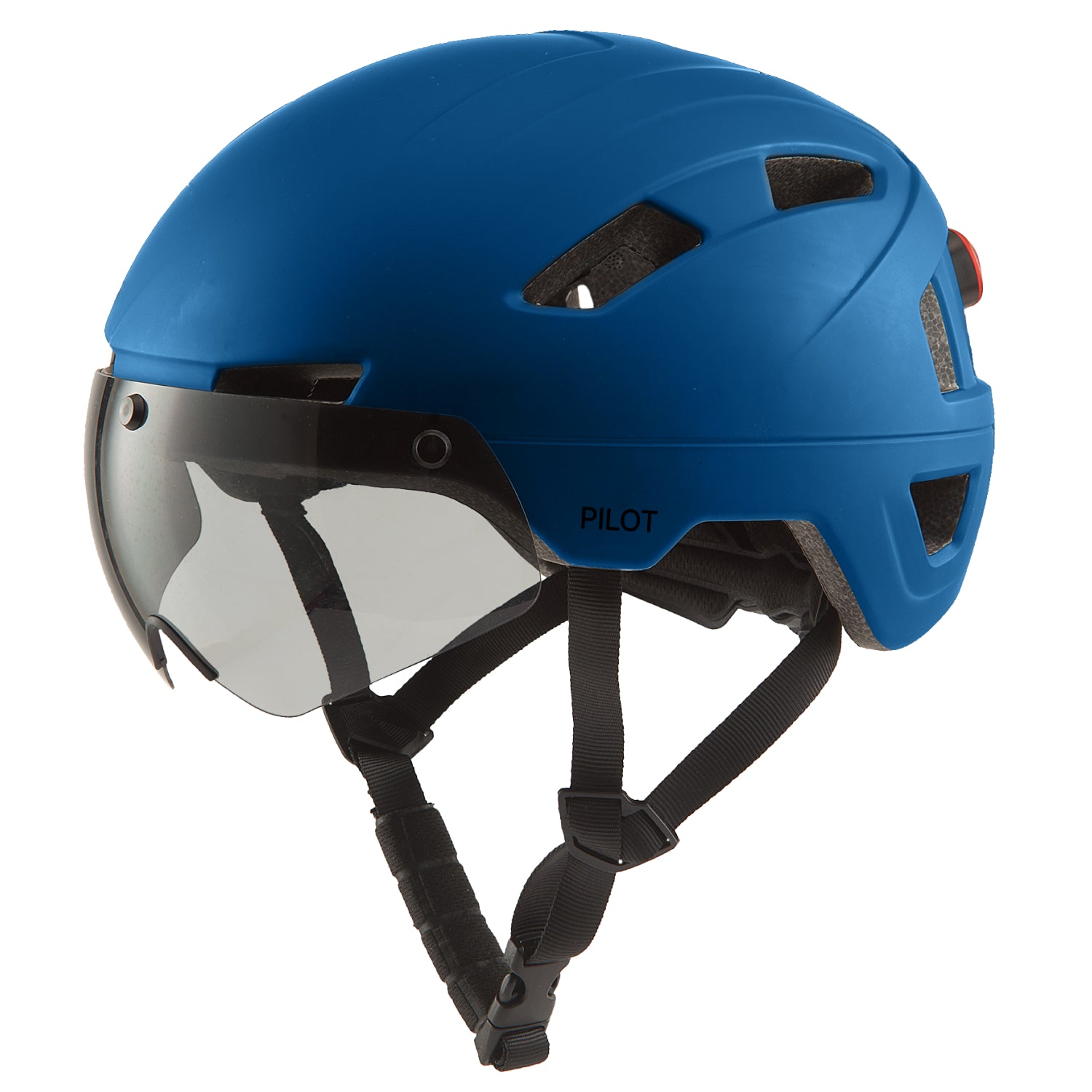 PILOT 3 in 1 fietshelm met afneembaar vizier - lichtgewicht