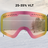 MAGNET Skibrille - Wechselgläser