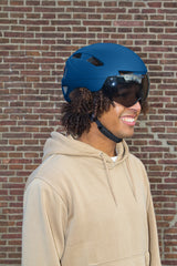 PILOT 3 in 1 fietshelm met afneembaar vizier - lichtgewicht
