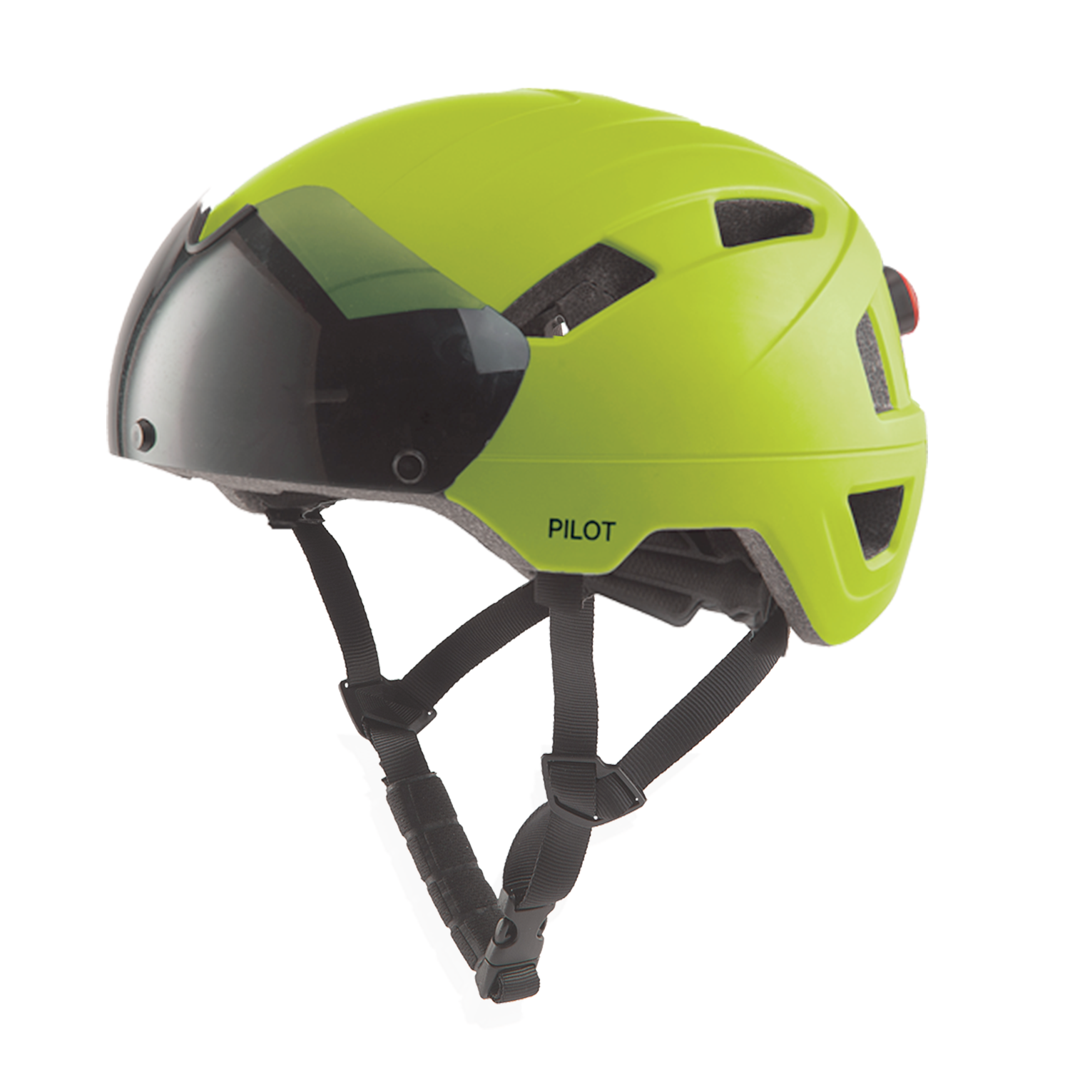 PILOT 3 in 1 fietshelm met afneembaar vizier - lichtgewicht