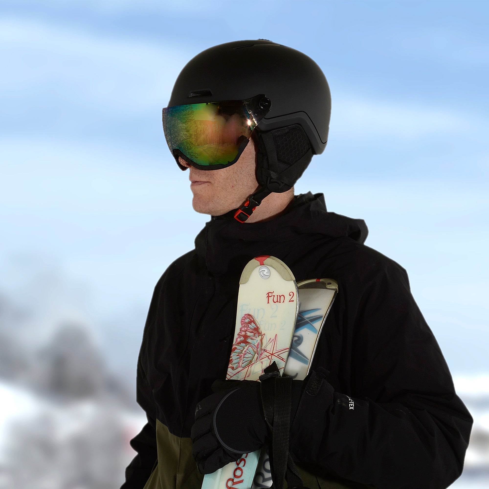 XTREME Skihelm mit Visier