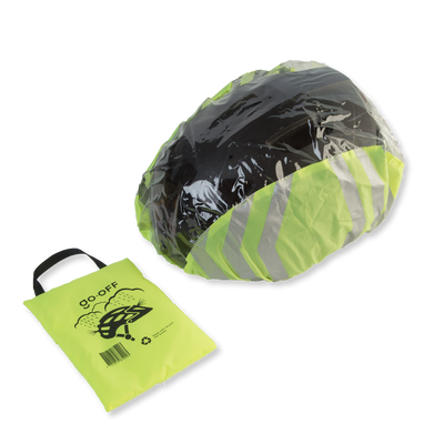 Regenschutz für Fahrradhelme