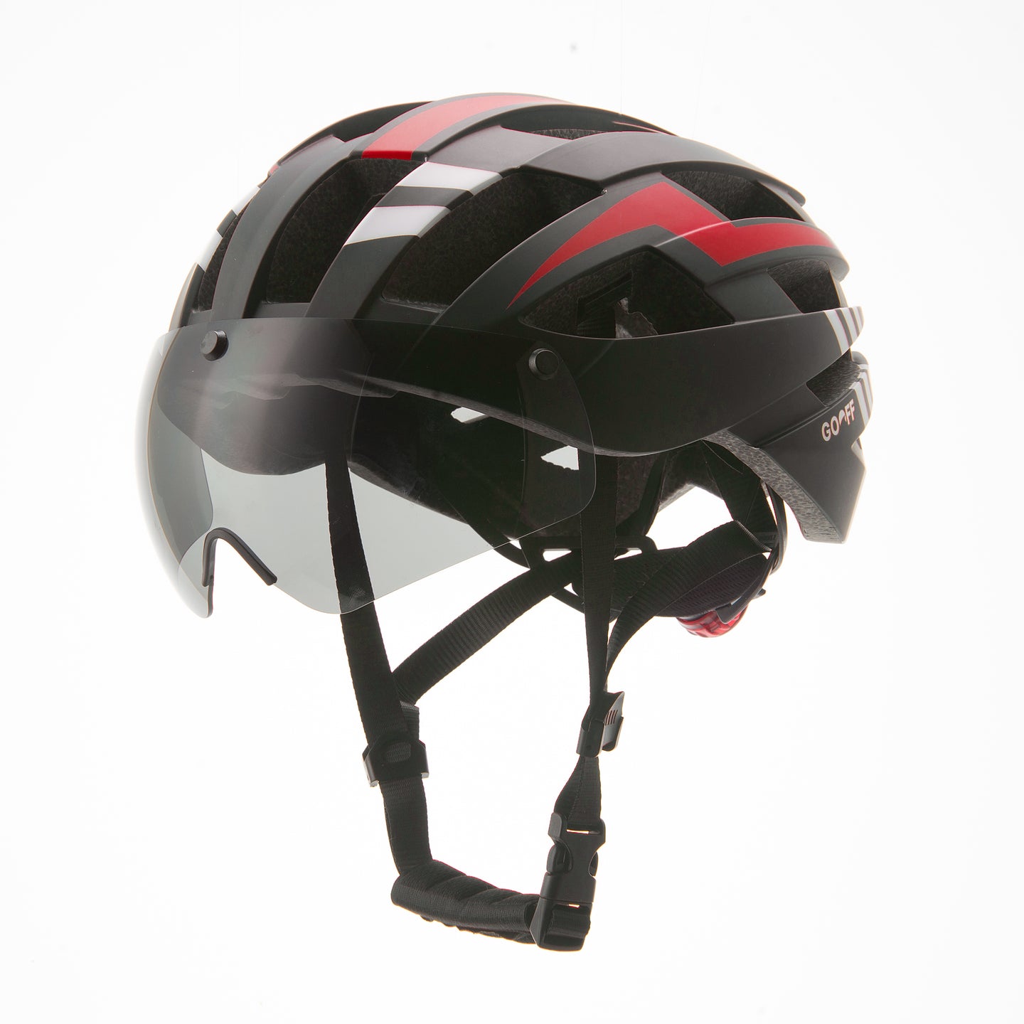 BLITZ fietshelm met vizier